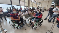 Ngày 29/8, sân bay quốc tế Cần Thơ đón 230 công dân Việt Nam từ Đài Loan