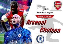 Đại chiến Arsenal vs Chelsea: Lukaku ra mắt & ghi bàn?