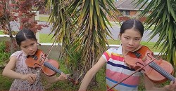 Tiếng đàn yêu thương của trẻ em Việt ở Australia ủng hộ chống dịch Covid-19