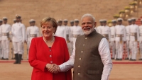 Thủ tướng Đức thăm Ấn Độ, dự kiến ký 20 thỏa thuận