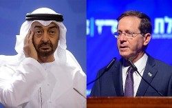 Tổng thống Israel lần đầu tiên điện đàm với Thái tử Abu Dhabi