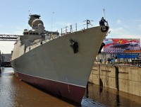 Nga hạ thủy chiến hạm Gepard đóng cho Hải quân Việt Nam