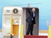 Tổng thống Obama rời Tp. Hồ Chí Minh, kết thúc chuyến thăm Việt Nam