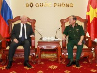 Lãnh đạo Bộ Quốc phòng tiếp Đại sứ Liên bang Nga tại Việt Nam