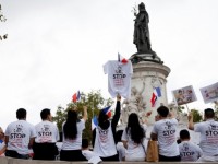 13.500 người Trung Quốc ở Pháp biểu tình vì bị phân biệt