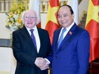 Thủ tướng Nguyễn Xuân Phúc hội kiến Tổng thống Ireland