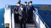 Chủ tịch nước Nguyễn Xuân Phúc tới Tokyo tham dự Lễ Quốc tang cố Thủ tướng Nhật Bản Abe Shinzo