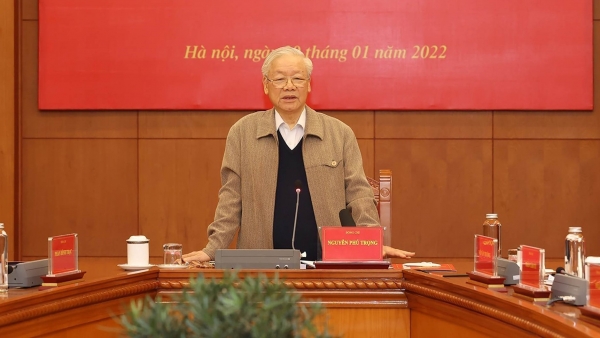 Tổng Bí thư Nguyễn Phú Trọng chủ trì Phiên họp thứ 21 Ban Chỉ đạo Trung ương về phòng, chống tham nhũng, tiêu cực