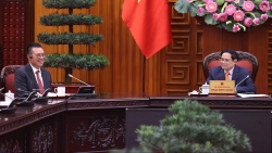 Thủ tướng Phạm Minh Chính tiếp Chủ tịch Tập đoàn SCG và Giám đốc điều hành Amata Việt Nam