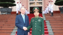 Tổng Tham mưu trưởng Quân đội nhân dân Việt Nam tiếp Thư ký Hội đồng An ninh Quốc gia Nga