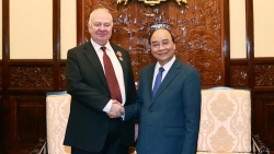Chủ tịch nước Nguyễn Xuân Phúc tiếp Đại sứ Liên bang Nga tại Việt Nam