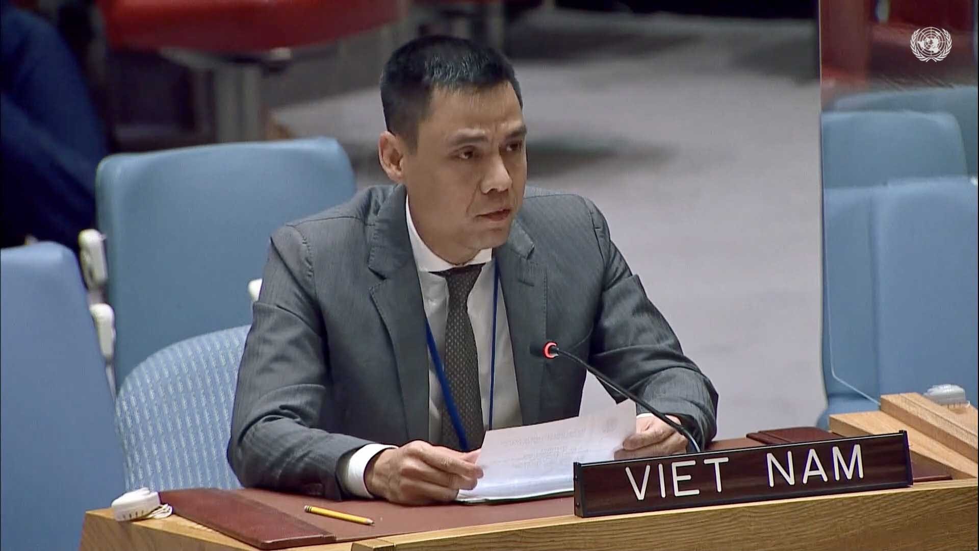 Việt Nam kêu gọi thúc đẩy các nỗ lực bảo vệ dân thường trong xung đột