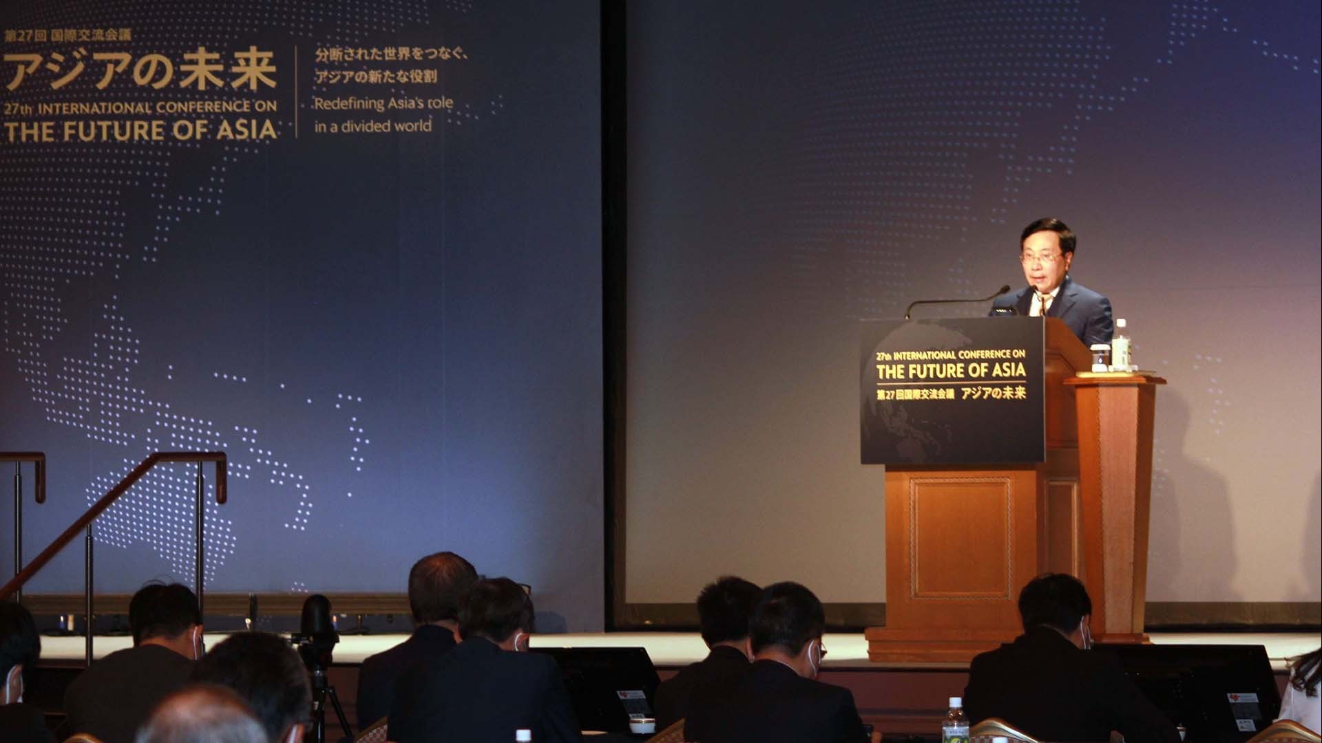 Phát biểu của Phó Thủ tướng Thường trực Phạm Bình Minh tại Hội nghị tương lai châu Á lần thứ 27