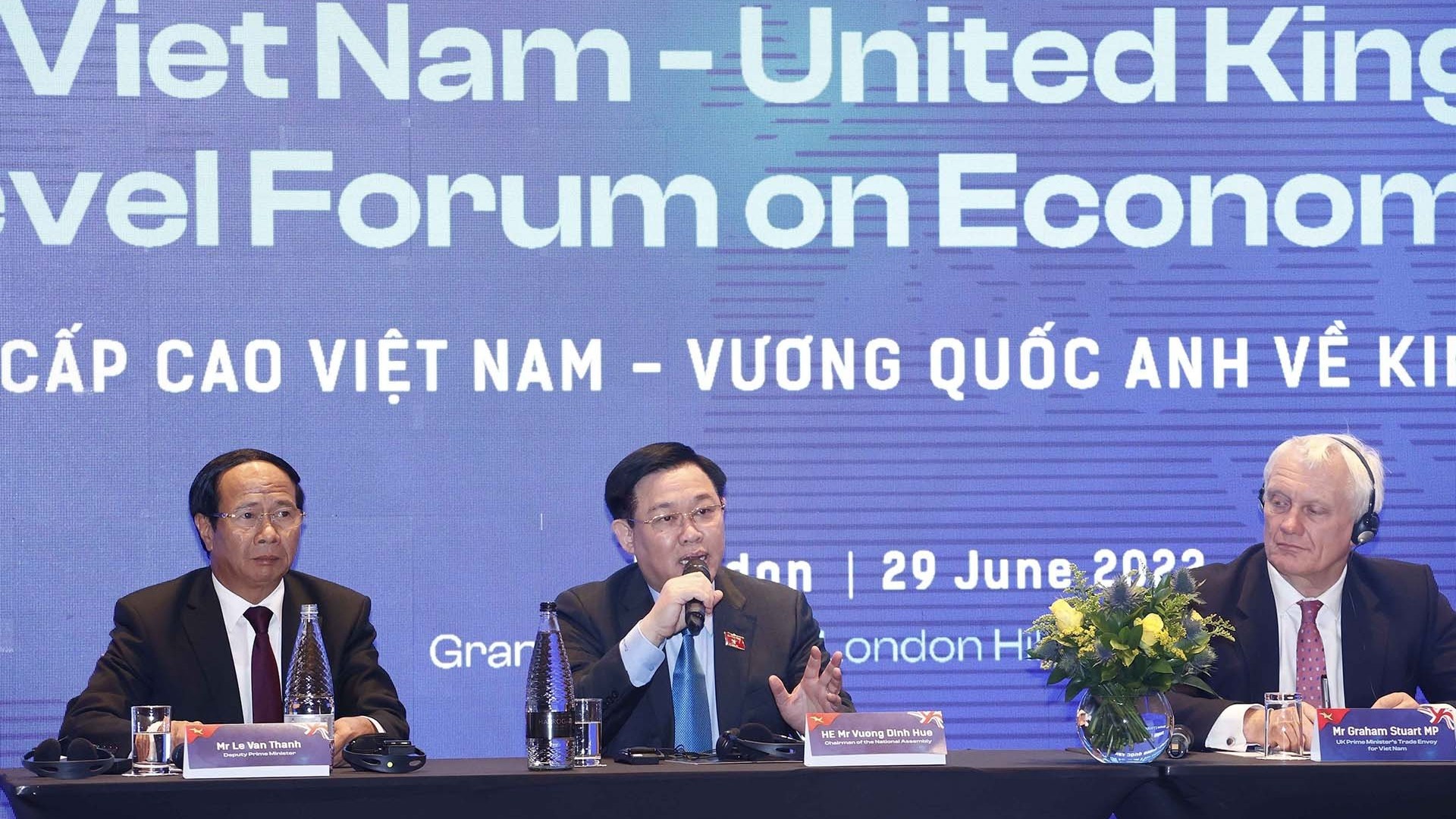 Việt Nam-Anh: Phấn đấu tới năm 2023, kim ngạch xuất nhập khẩu hai nước đạt trên 10 tỷ USD