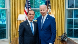 Đại sứ Nguyễn Quốc Dũng chào xã giao Tổng thống Hoa Kỳ Joe Biden