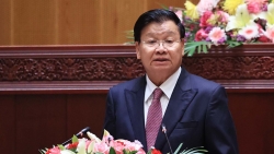 Tổng Bí thư, Chủ tịch nước, Thủ tướng Chính phủ, Chủ tịch Quốc hội Lào gửi Điện chúc Tết lãnh đạo Đảng, Nhà nước Việt Nam