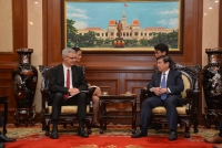 Chủ tịch UBND Thành phố Hồ Chí Minh tiếp Đại sứ Pháp tại Việt Nam