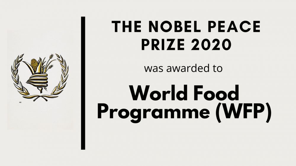 Nobel Hòa bình 2020 vinh danh Chương trình Lương thực Thế giới: Giải thưởng xứng đáng