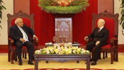 Tổng Bí thư Nguyễn Phú Trọng tiếp Đại sứ Cuba tại Việt Nam