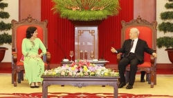 Tổng Bí thư, Chủ tịch nước Nguyễn Phú Trọng tiếp Đại sứ Cuba tại Việt Nam