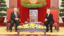 Tổng Bí thư, Chủ tịch nước Nguyễn Phú Trọng tiếp Đại sứ Liên bang Nga tại Việt Nam