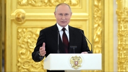 Đại sứ Đặng Minh Khôi trình Quốc thư lên Tổng thống Liên bang Nga Vladimir Putin