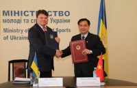 ​Việt Nam và Ukraine ký thỏa thuận hợp tác trong lĩnh vực thể dục và thể thao