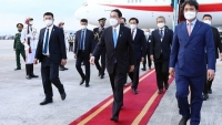 Thủ tướng Nhật Bản Kishida Fumio đến Hà Nội, bắt đầu chuyến thăm chính thức Việt Nam