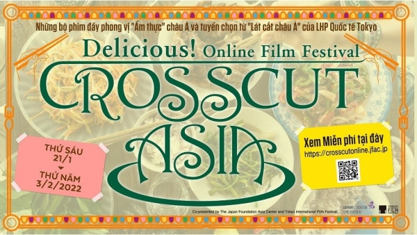 Khám phá ẩm thực châu Á qua Liên hoan phim trực tuyến CROSSCUT ASIA Delicious!