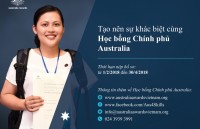 Cơ hội nhận học bổng năm 2018 từ Chính phủ Australia