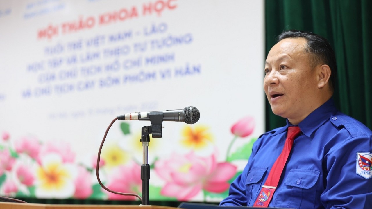 Tuổi trẻ Việt Nam-Lào học tập và làm theo tư tưởng Chủ tịch Hồ Chí Minh và Chủ tịch Kaysone Phomvihane