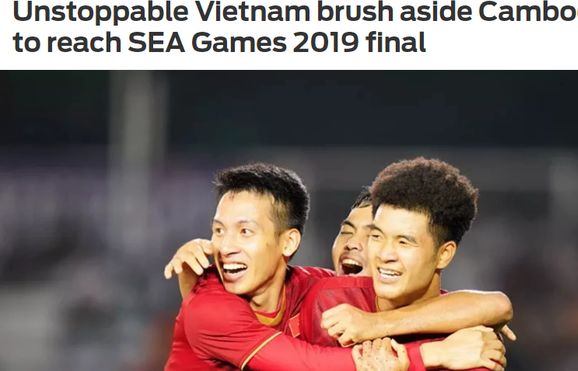 Báo thể thao hàng đầu châu Á: “U22 Việt Nam là không thể cản nổi”
