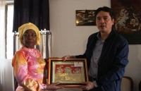 Gặp gỡ đại diện cộng đồng người Việt và hội Vovinam Việt võ đạo tại Senegal