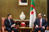Đại sứ Phạm Quốc Trụ chào từ biệt Chủ tịch Quốc hội Algeria