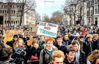 Hà Lan: Biểu tình quy mô lớn chống biến đổi khí hậu ở The Hague