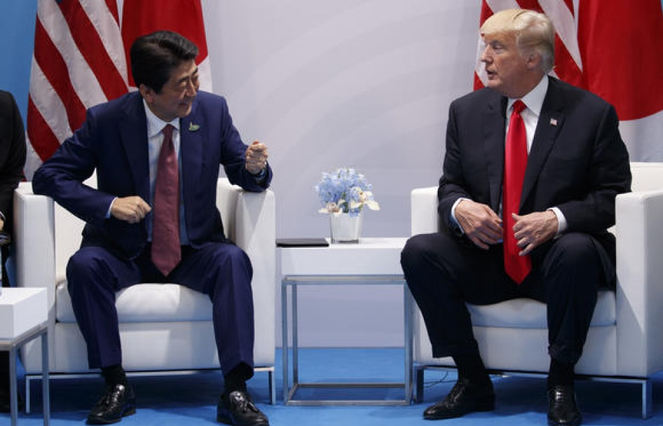 Mỹ - Nhật thảo luận về thương mại và vấn đề Triều Tiên
