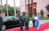 Bộ trưởng Quốc phòng Mông Cổ thăm chính thức Việt Nam