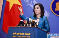 Việt Nam yêu cầu Trung Quốc rút các thiết bị quân sự trái phép trên đảo Phú Lâm