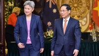 Bộ trưởng Ngoại giao Bùi Thanh Sơn đón và hội đàm với Bộ trưởng Ngoại giao Australia Penny Wong