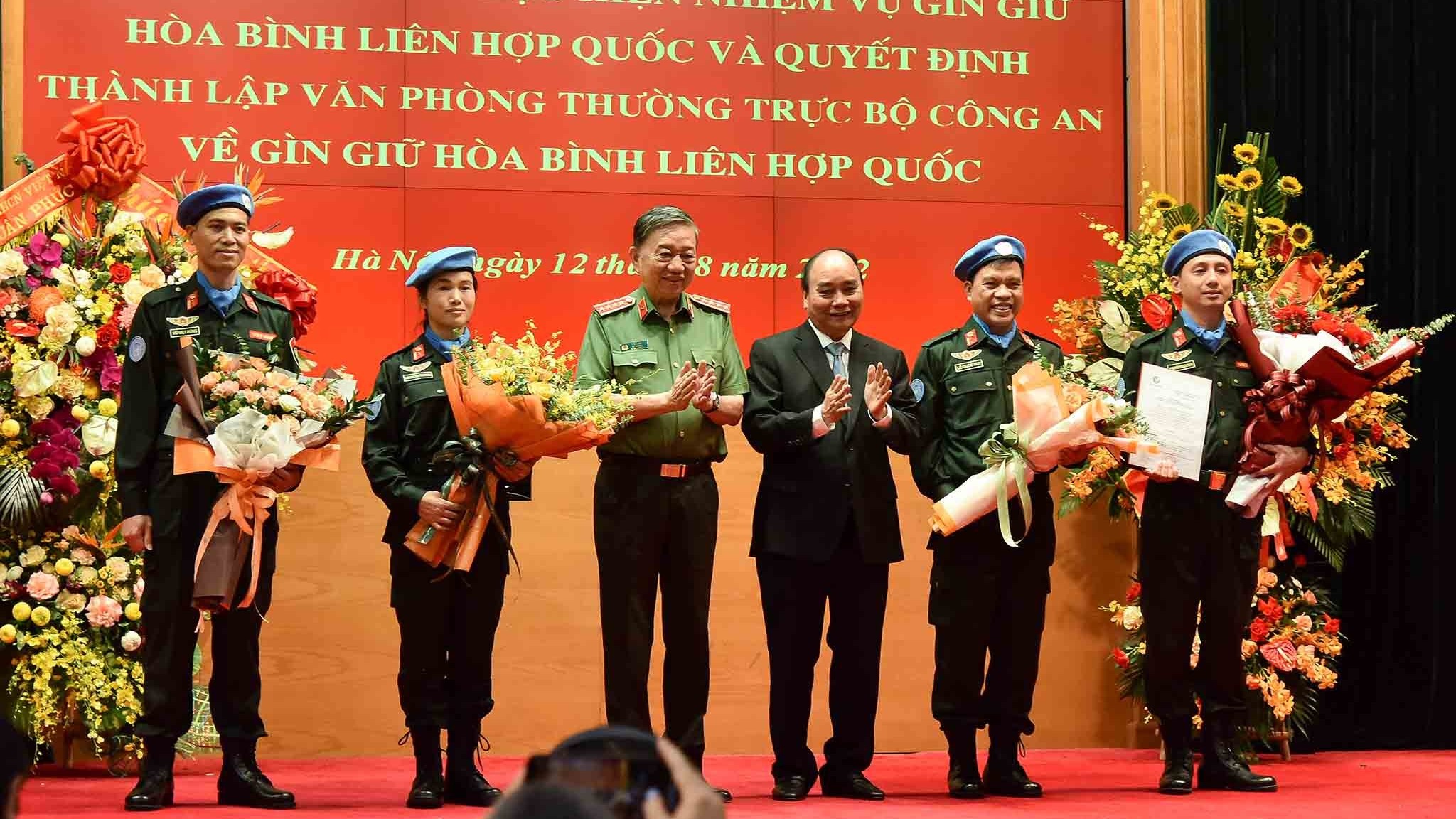 Việt Nam lần đầu cử sĩ quan công an nhân dân tham gia hoạt động gìn giữ hoà bình Liên hợp quốc