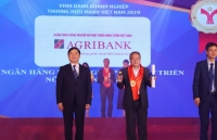 Agribank tự hào được vinh danh Thương hiệu Mạnh Việt Nam 2018