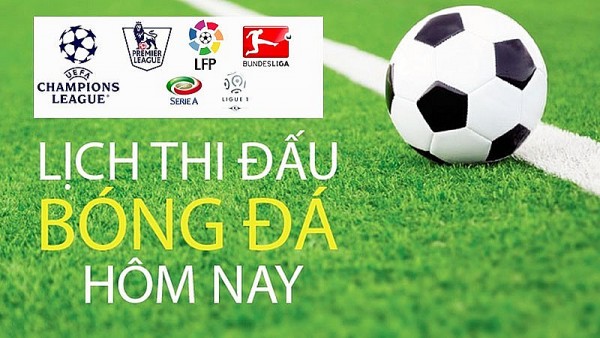 Lịch thi đấu bóng đá hôm nay ngày 21/6 và rạng sáng 22/6