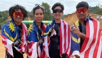 Đội đua xe đạp nam nữ Malaysia làm nên lịch sử tại các kỳ SEA Games