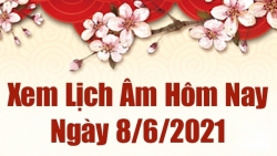 Lịch âm 8/6 - Xem âm lịch hôm thứ 3 nay thứ 3 ngày 8/6/2021 chính xác nhất - Lịch vạn niên 8/6/2021