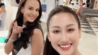 Miss Global 2022: Đoàn Hồng Trang thân thiện cùng thí sinh các nước