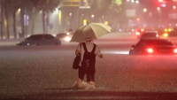 Điện thăm hỏi về việc mưa lớn gây thiệt hại nghiêm trọng tại Hàn Quốc