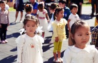 Cận cảnh những khuôn mặt trẻ em Triều Tiên hồn nhiên