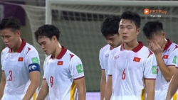 Tâm trạng buồn bã của các tuyển thủ đội tuyển Việt Nam sau trận thua đáng tiếc tuyển Trung Quốc