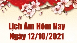 Lịch âm 12/10, Xem âm lịch hôm nay thứ Ba ngày 12/10/2021 chính xác nhất. Lịch vạn niên