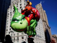 New York diễu hành bóng bay khổng lồ dịp Lễ Tạ ơn